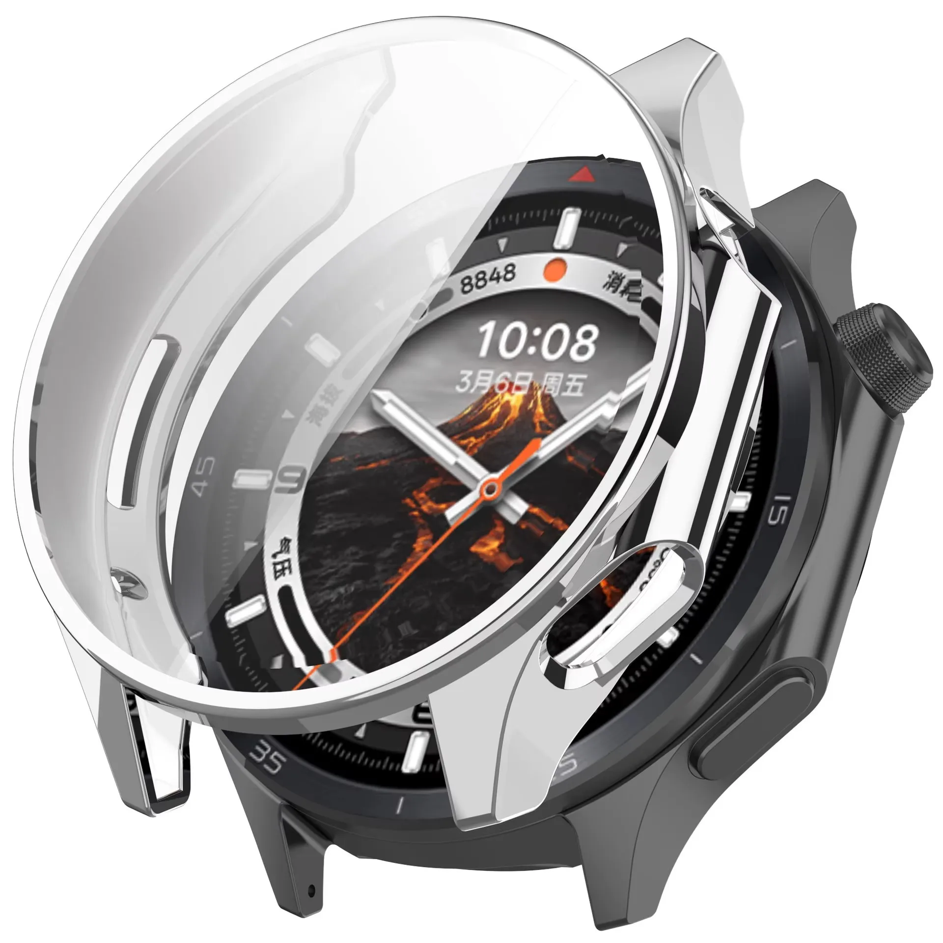 Tempered Glass+PC Cover For Oppo Watch X2 Case Soft TPU All-Around Screen Protector Watch Cases For Oneplus Watch 3 Accessories view 6