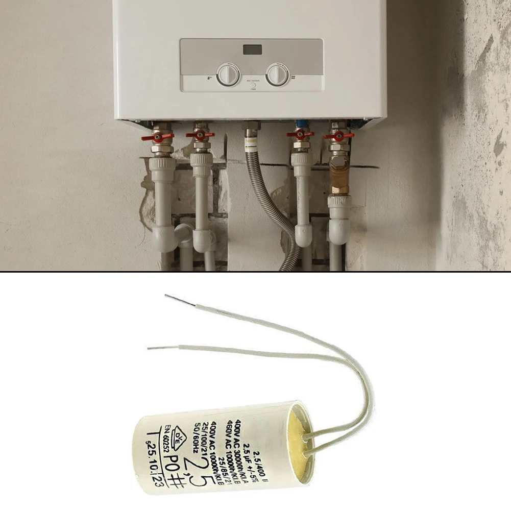 2.5uF Wall-mounted Boiler Water Pump Capacitor For Heating Water Pump Capacitor For Heating Systems