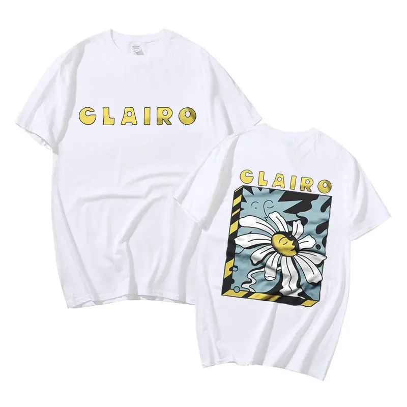 Clairo Summer Tour T Shirt Awesome Clairo Sling Print Tshirt Clairo Immunity T-shirts Men Women Fashion Casual Tees Short Sleeve