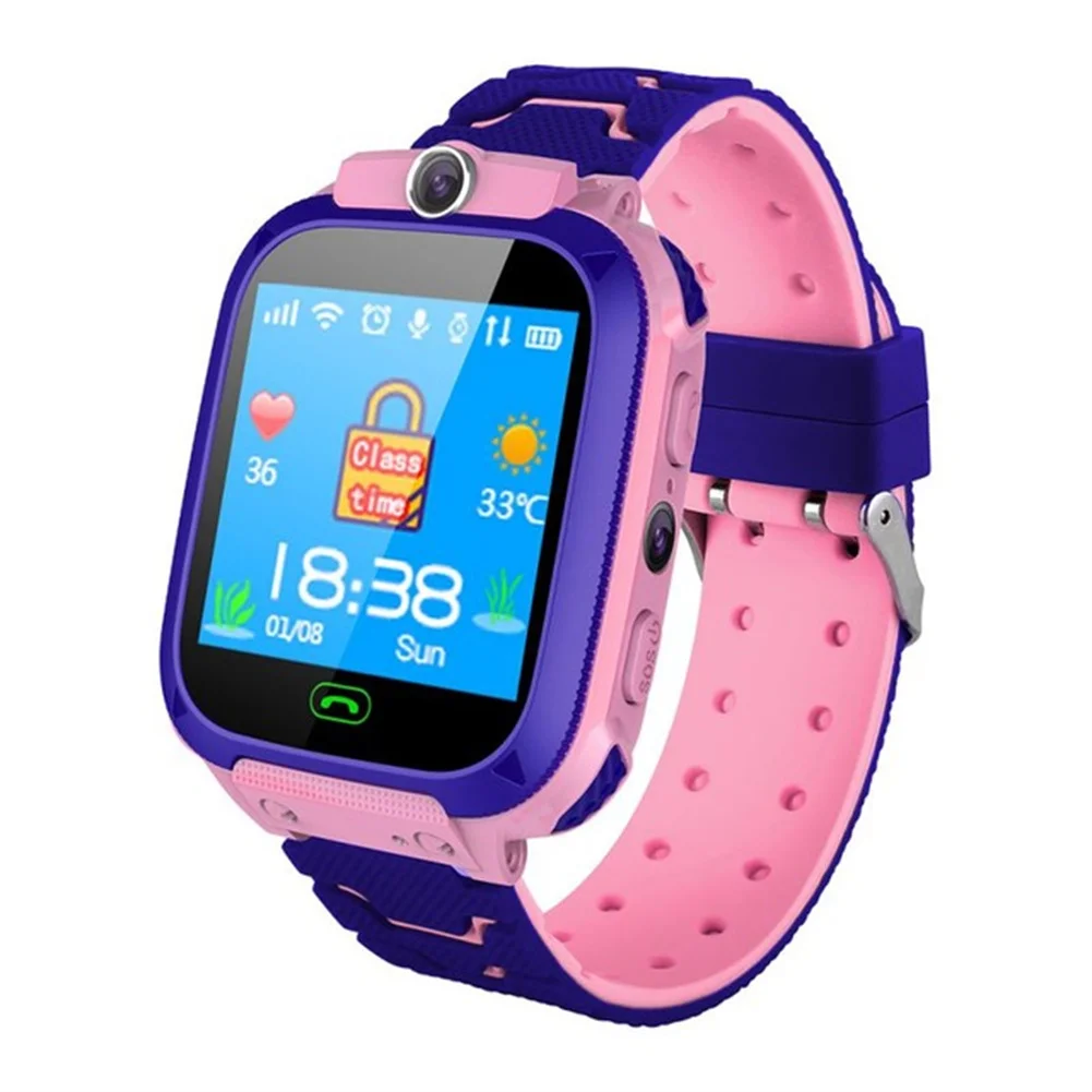 Q12b Children Smart Watch Life Waterproof Kids Positioning Call Smartwatch Remote Locator Watch For Boys Girls