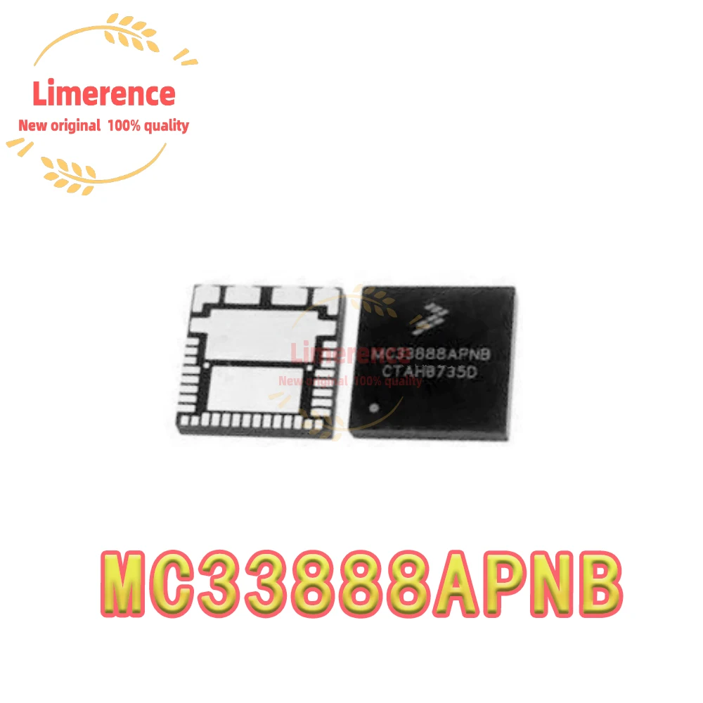 1-20pcs/lot Original New MC33888APNB QFN-36 MC33888 QFN36 MC33888PNB automobile computer board Vulnerable chip In Stock