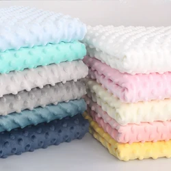 0.5m /1m Super Soft Bean Velvet Short Plush Fabric For Baby Blanket, Bedding,Plush Dolls,Handmade DIY Sewing Fabrics TJ7286