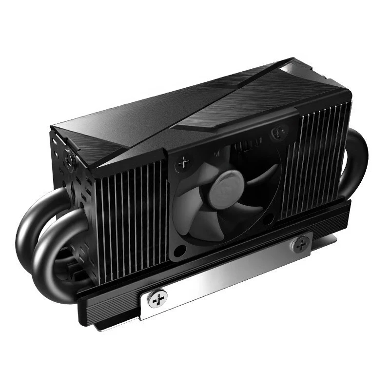 HR-10 2280 PRO M.2 SSD Solid State Drive Radiator 4 Heat Pipe Large Air Volume Temperature Control Cooling