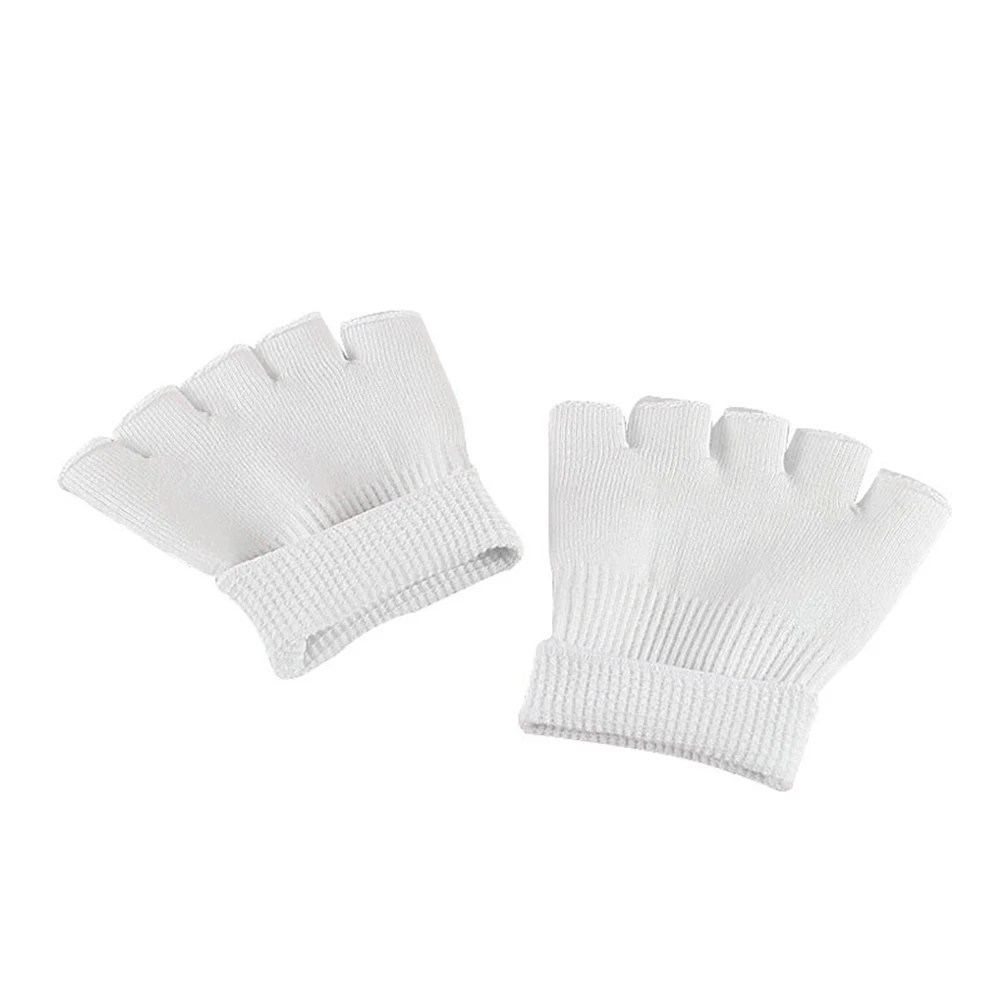 

1 Women'S Cotton Half Anti Slip Boat Spa Foot Care Tools Low Cut Five Toe No Half Socks Show Socks