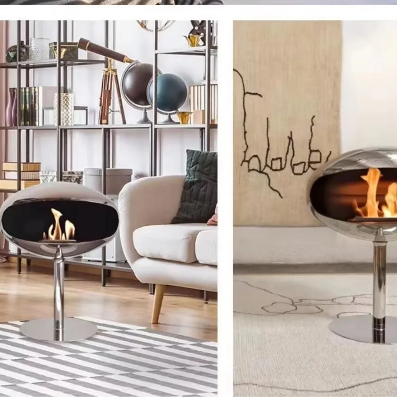 【2026】Leminée au bioéthanol en acier inoxydable