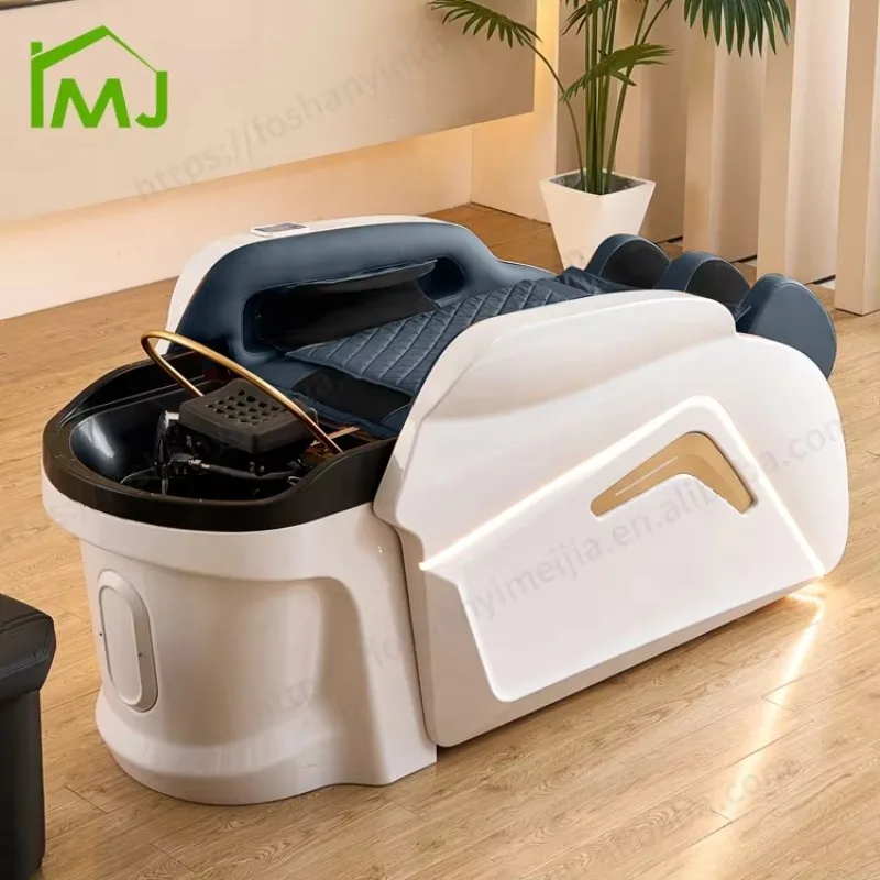 

Salon Sink Nursing Electric Shampoo Hair Washing Massage Beds Luxury Head Spa Bed