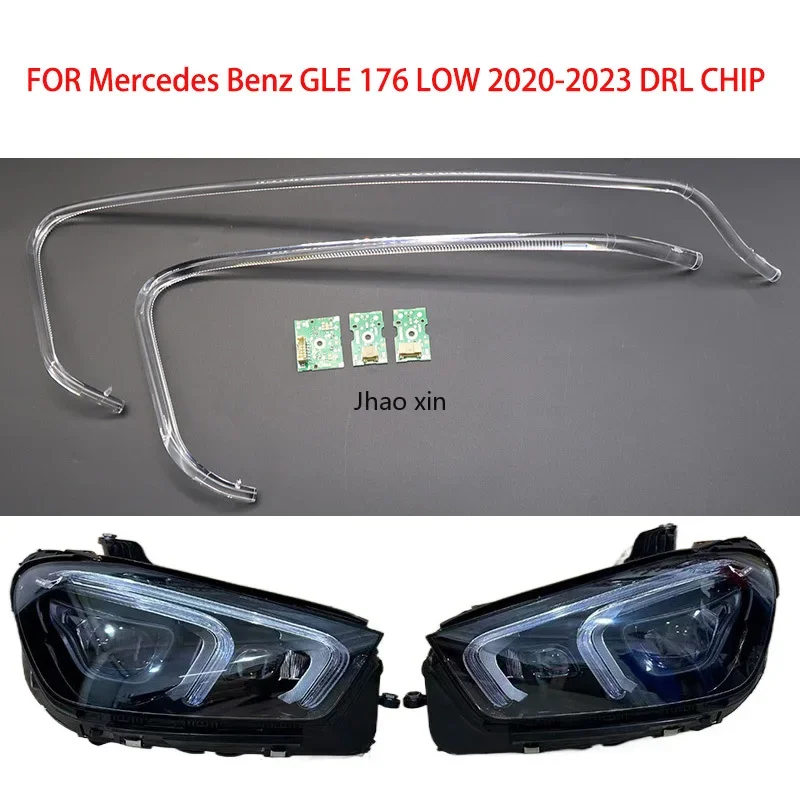 Chip Ballast Module Maintenance Parts Car Headlights DRL Light Strips Angel Eyes FOR Mercedes-Benz GLE 176 LOW 2020-2023