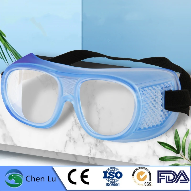 Recommend radiological protection sports type 0.5mmpb lead spectacles nuclear radiation protective lightweight lead glasses