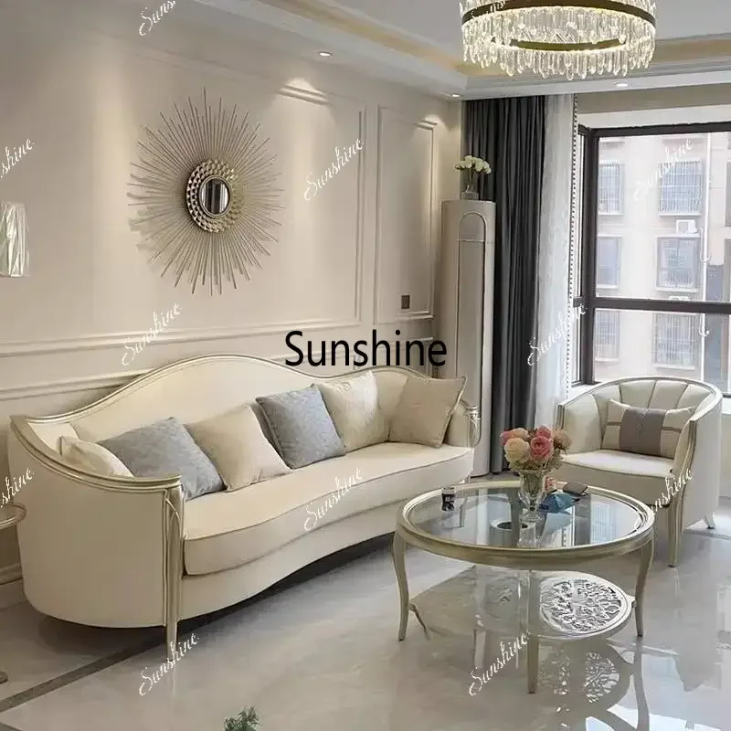 Modern  Living Room Sofas Vintage Cheap Luxury Lazy Living Room Sofas Boneless Leather Woonkamerbanken Furniture Home