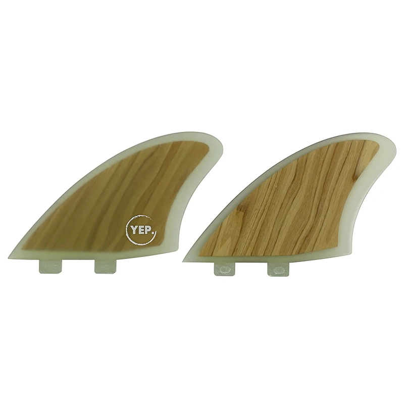 

Twin tabs Surfboard Fins UPSURF FCS Keel Fins High Performance Fiberglass Quilhas For Shortboard Bamboo K2 Fins Surfing Fins