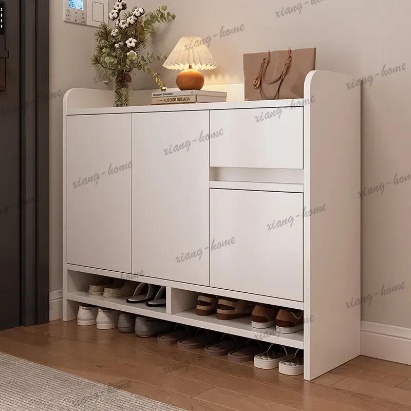FG Strong Design Shoe Cabinet Storage Cheap Beutiful Modern Wood Shoe Cabinet Space Saving Drawer Armario De Zapatos Furniture H