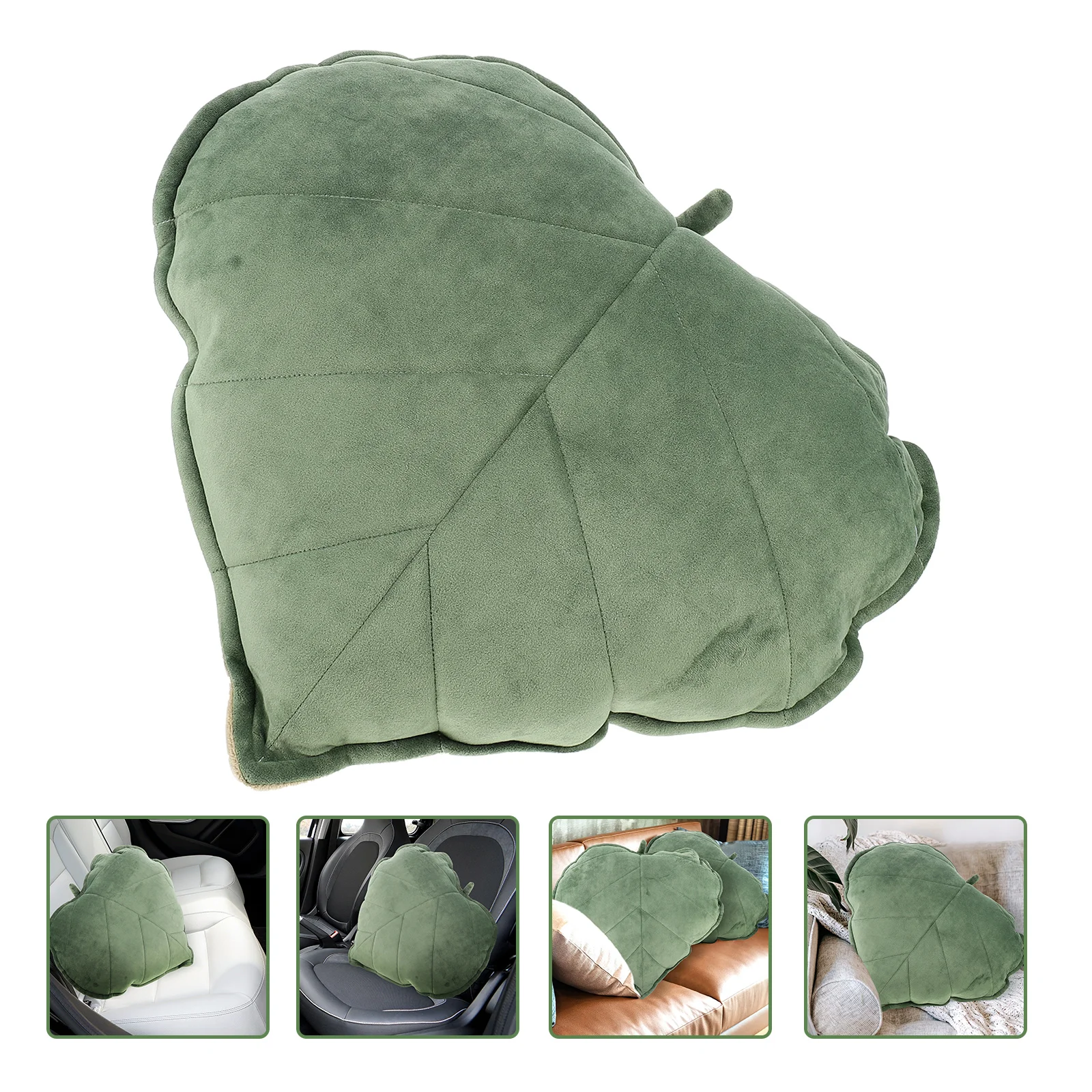 

Pillow Hotel Decoration Washable Sofa Cushion Bed Palm Leaf Cloth Stuffed Shape Pp Cotton 3D