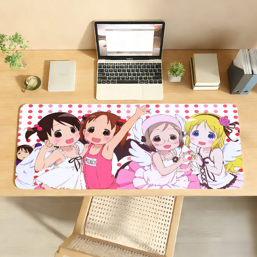 Strawberry Marshmallow cute Mouse Pad For Office Gaming And Keyboards Non-Slip Large Waterproof
