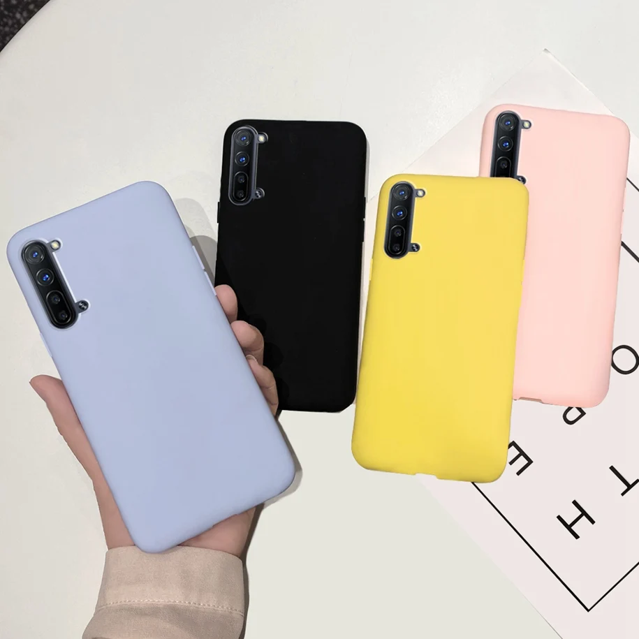 For OPPO Find X2 Lite Case Find X2 Neo Cover Simple Candy Color Silicone Phone Cases For OPPO Reno3 3Pro 5G CPH2009 CPH2005 Capa