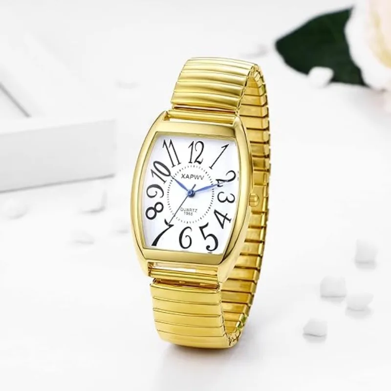 Montres-bracelets à quartz en acier inoxydable pour femmes, horloge décontractée, montre-bracelet tendance, marque de luxe, nouveau