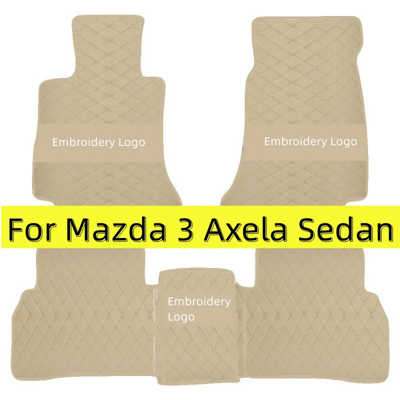 

Car Floor Mats For Mazda 3 Axela Sedan 2022 2021 2020 Carpets Parts Protector Auto Interior Accessories Rugs Foot Pads Covers