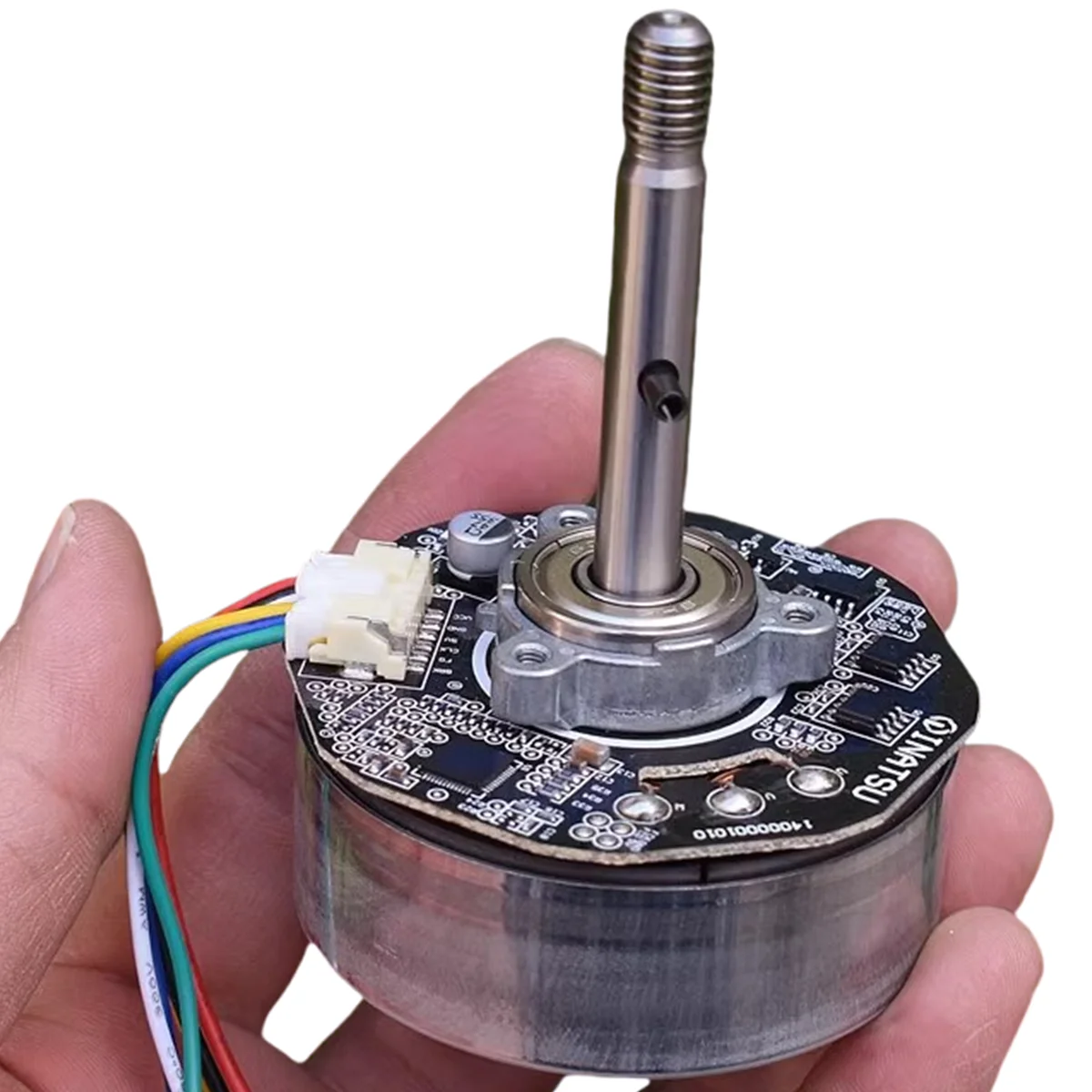 محرك مروحة مزدوج لتنقية الهواء بدون فرش DC24V 2000 دورة في الدقيقة عزم دوران عالي صامت #2