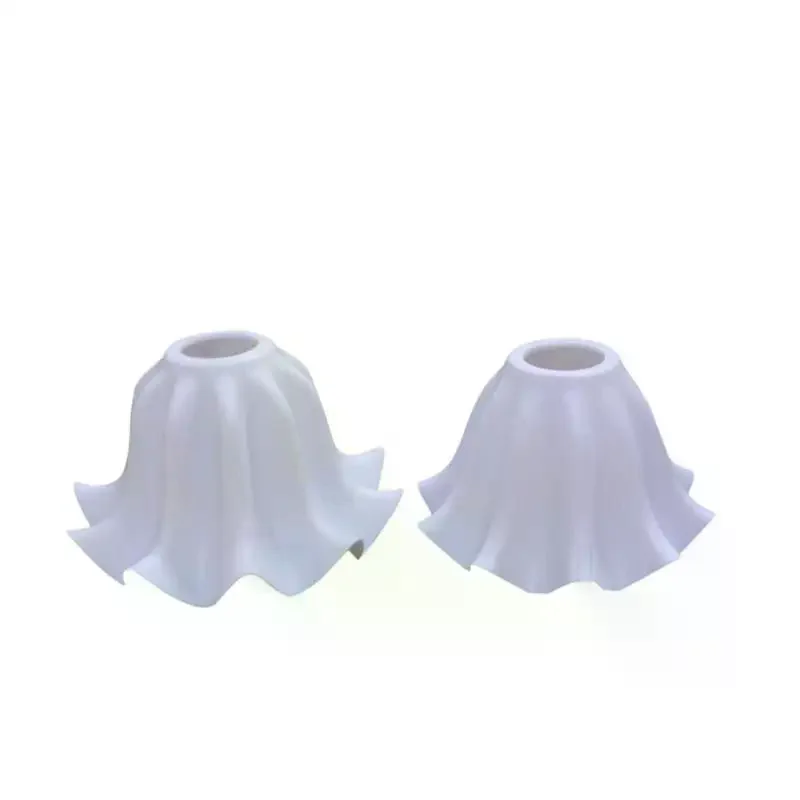 

DIY Wall Night Restaurant Chandelier Replacement E27 Plastic Bell Orchid Lampshade Hanging Lamp Accessories Table Parts