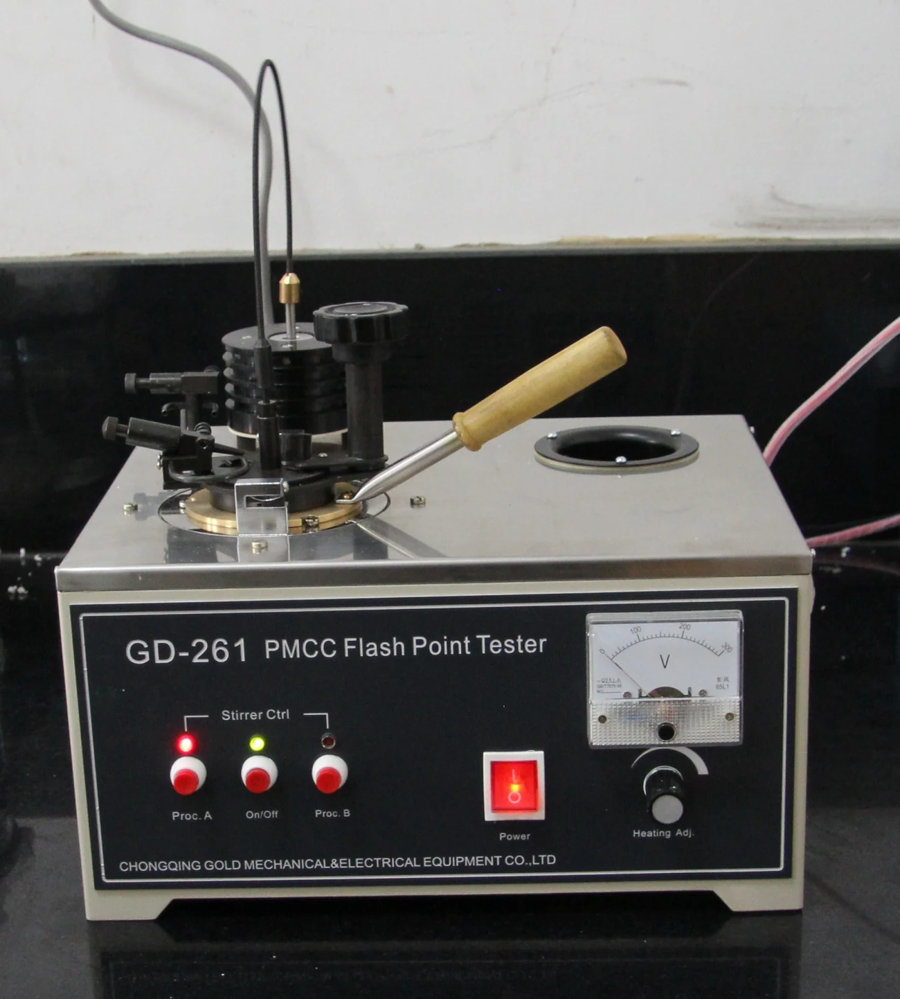 Petroleum Laboratory Equipment Pensky Martens Closed Cup Flash Point Tester