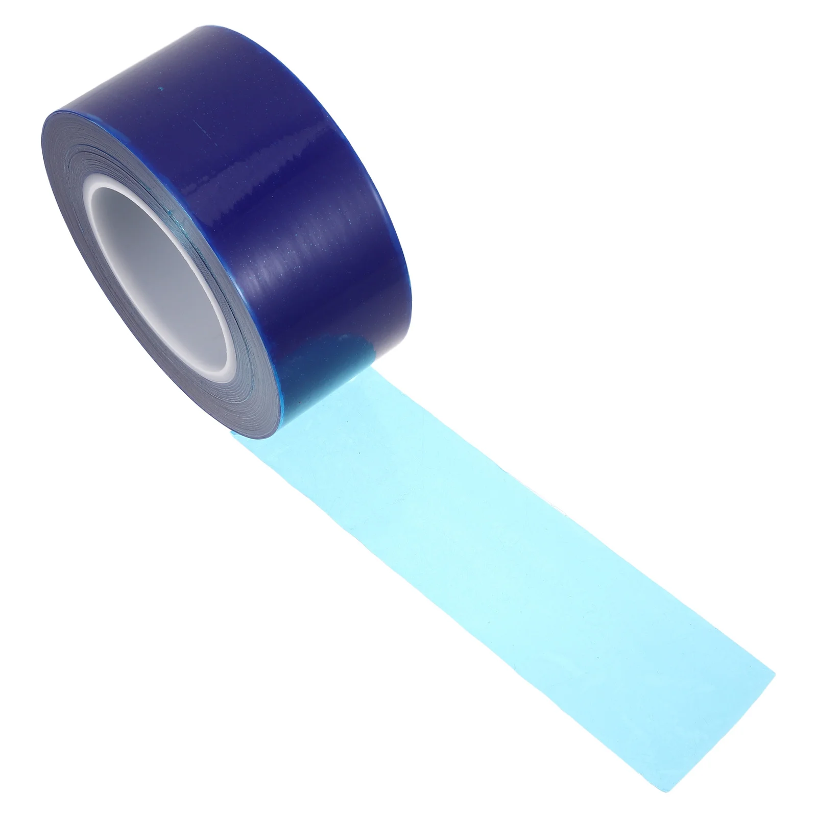 

1 Roll 2.36In X 656Ft Blue Pe Rim Protector Tape Wheel Rim Protection Film For Car Tire Changing Hub Scratch Protection Auto