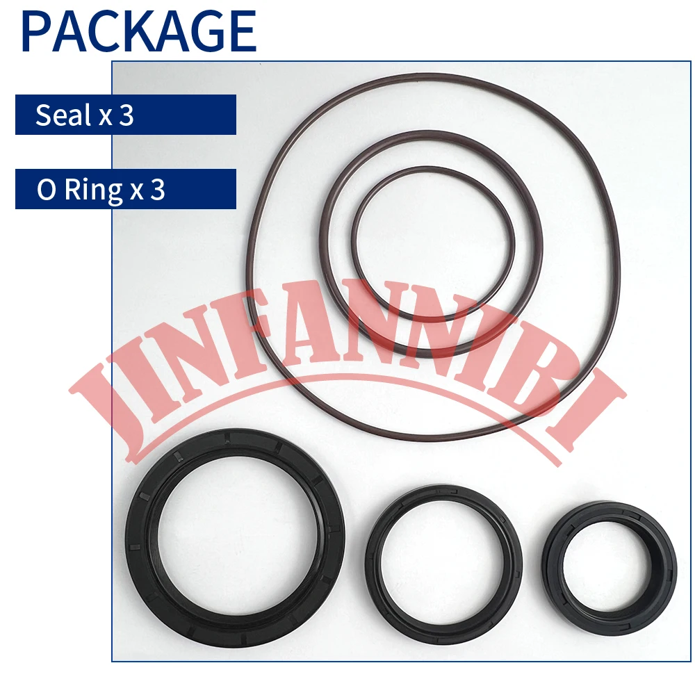 For Yamaha Big Bear 250 350 400 YFM250 YFM350U YFM400 Rear Seal Kit