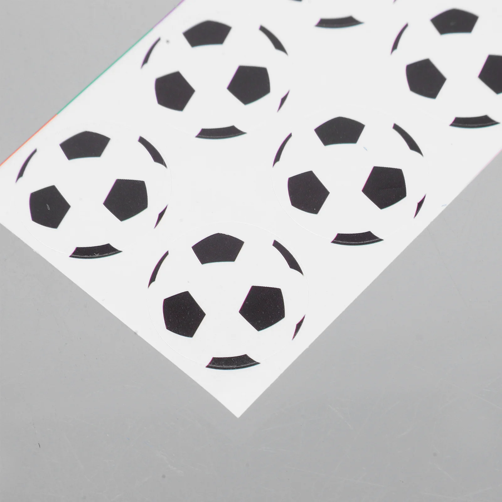 

300Pcs Bright Color Soccer Stickers Smooth Surface Easy to Peel Off for Scrapbooking Gifts Labels Bulk Soccer Sticker