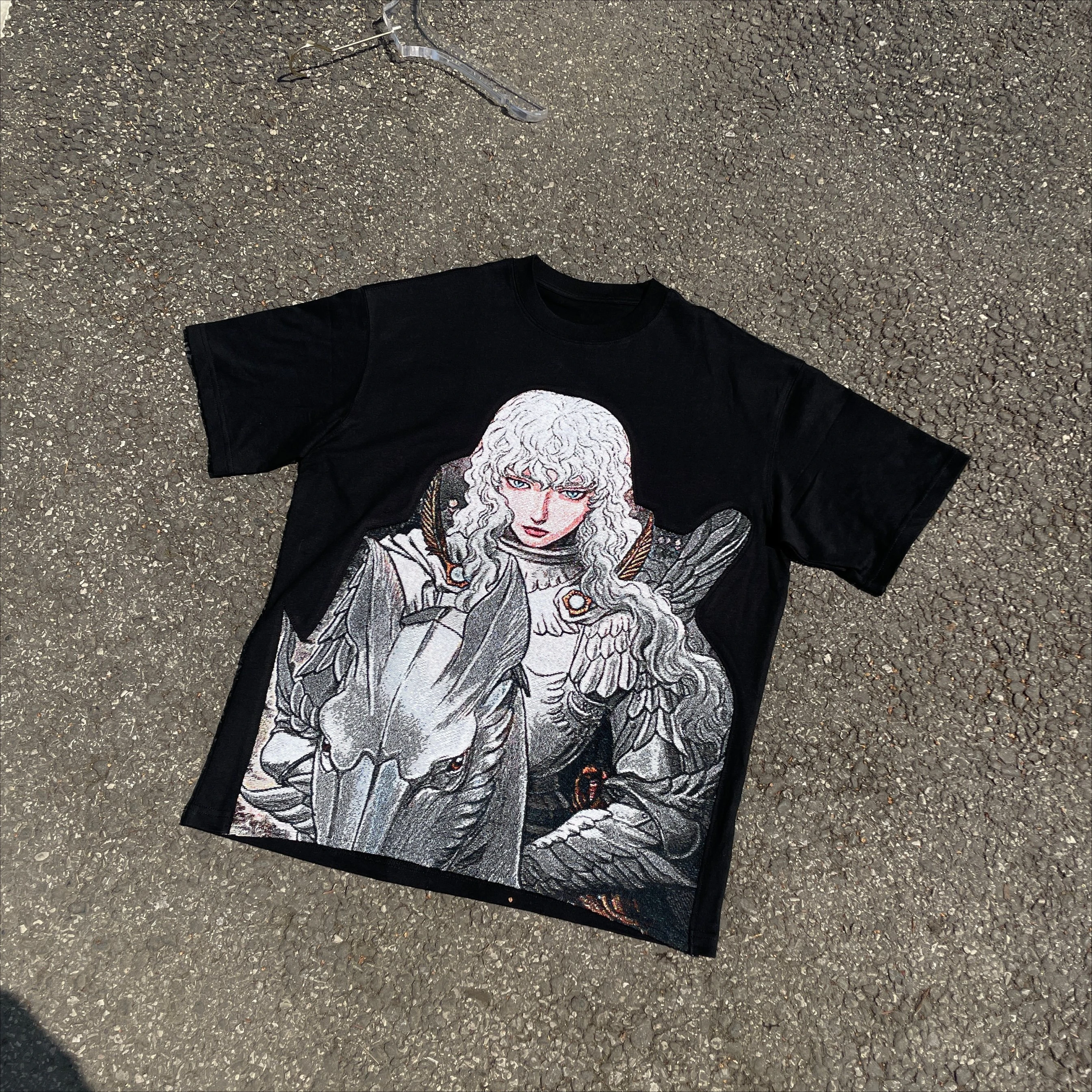 Art Berserk Griffith Y2K Anime Manga Graphic Tee Cotton Mens Womens T-Shirt Summer Streetwear