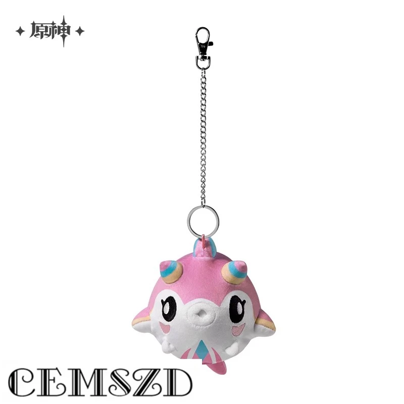 게임 Genshin Impact 공식 정품 제품 거품이 나는 해마 펜던트 할로윈 크리스마스 선물 코스프레 액세서리 애니메이션 만화