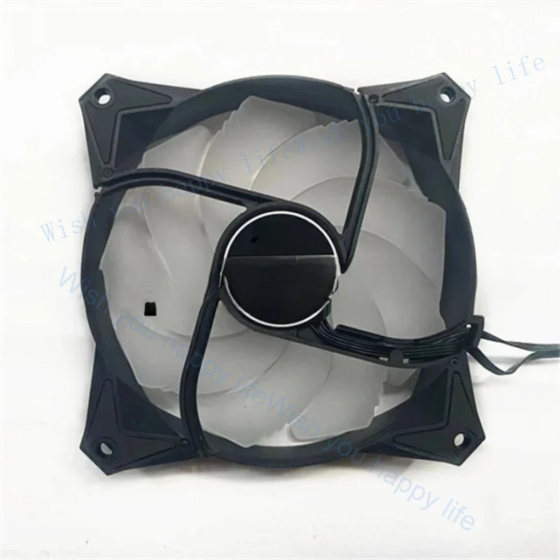 T RGB APA1225M12 fan PWM range of 1500-2500 RPM FOR MSI MAG CORELIQUID 240R 360R whispering noise Frost integrated CPU Water fan