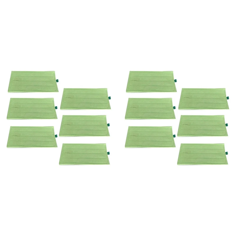 

12PCS Mop Cloth For Vorwerk Kobold SP600 MF600 Vacuum Cleaner Spare Parts Accessories Wet & Dry Washable Mop Padglobal Stock Rea