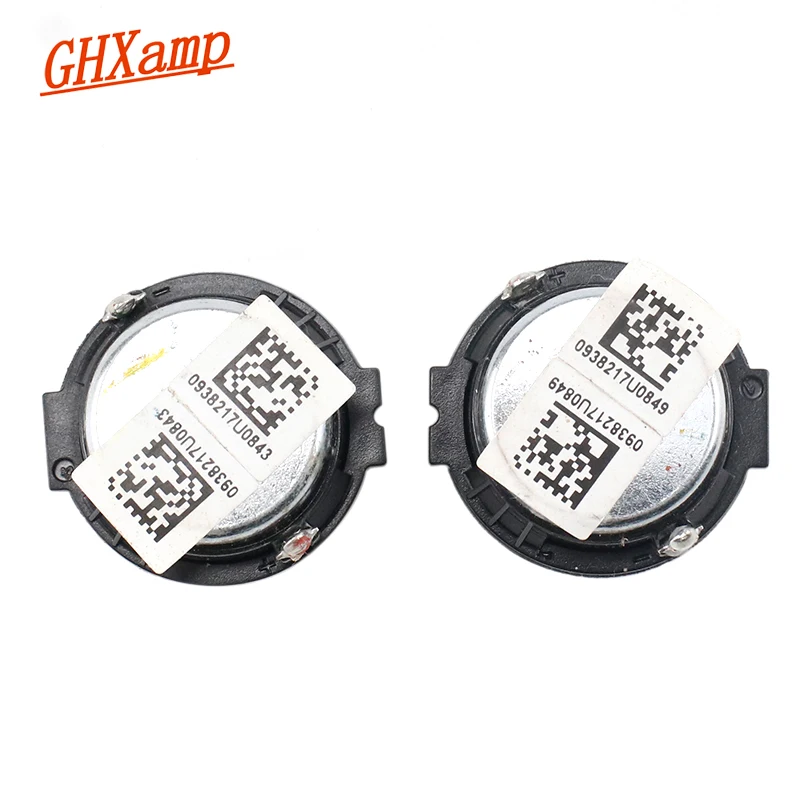 GHXAMP For PEERLESS 30N18AL04 PMT 1.25inch 31mm full Range Micro Speaker 4ohm 3W aluminum cone Neodymium HIFI for JBL DIY 2PCS
