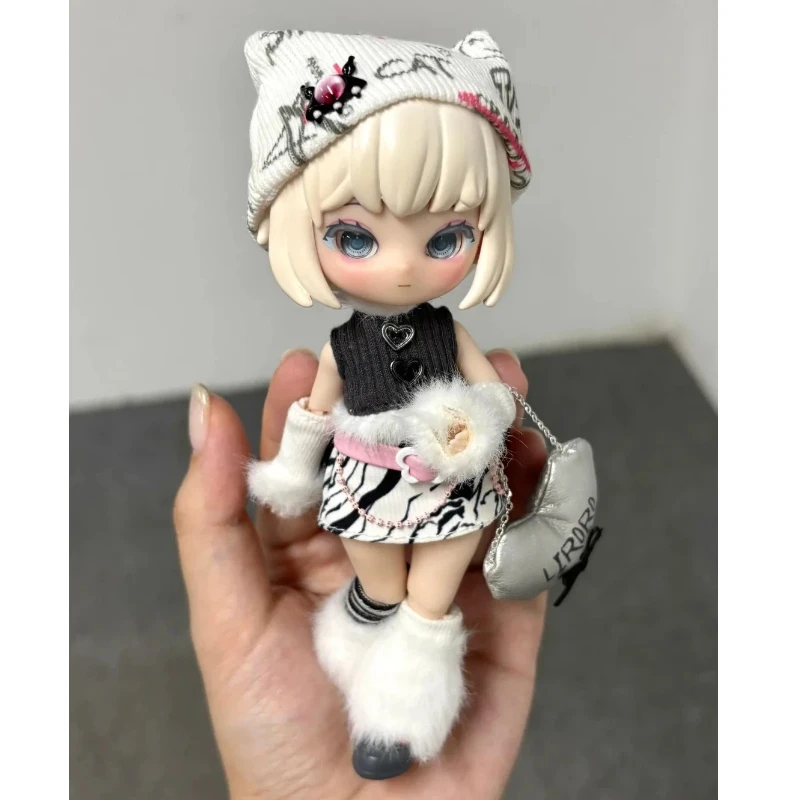 Liroro V2.5 Binary Sweetheart Series Ob11 1/12 Bjd Blind Box Mystery Box Caixa Caja Action Anime Figure Surprise Blind Box Gift