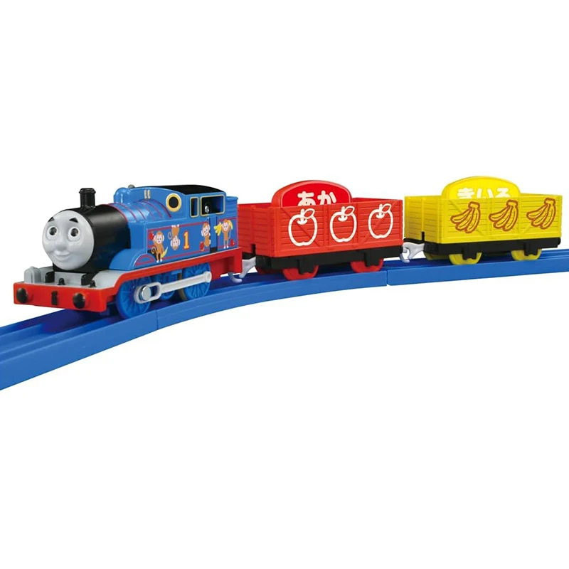 TAKARA TOMY 1:64 Thomas Electric Train TS-24 New fruit transporter rail wagon model, boy's favorite toy,perfect gift for friends