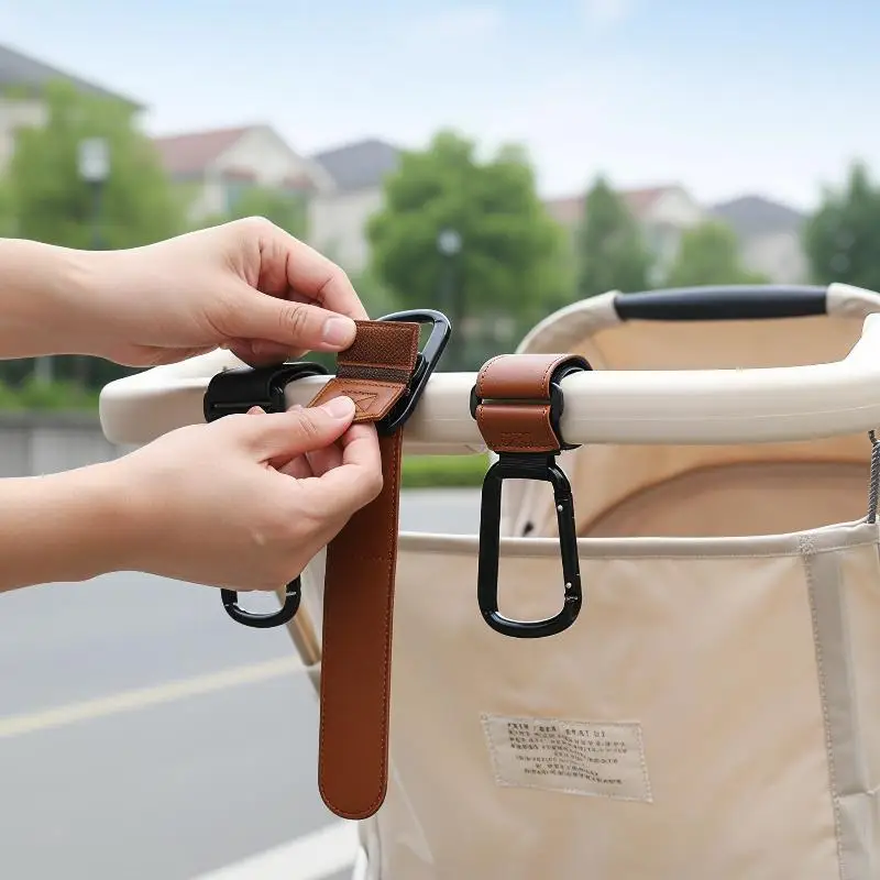 Universal Stroller Hooks Clip Heavy Duty Hanging Organizer For  Bags Uses For Prams Shopping Carts Car Seats Baby Carriers