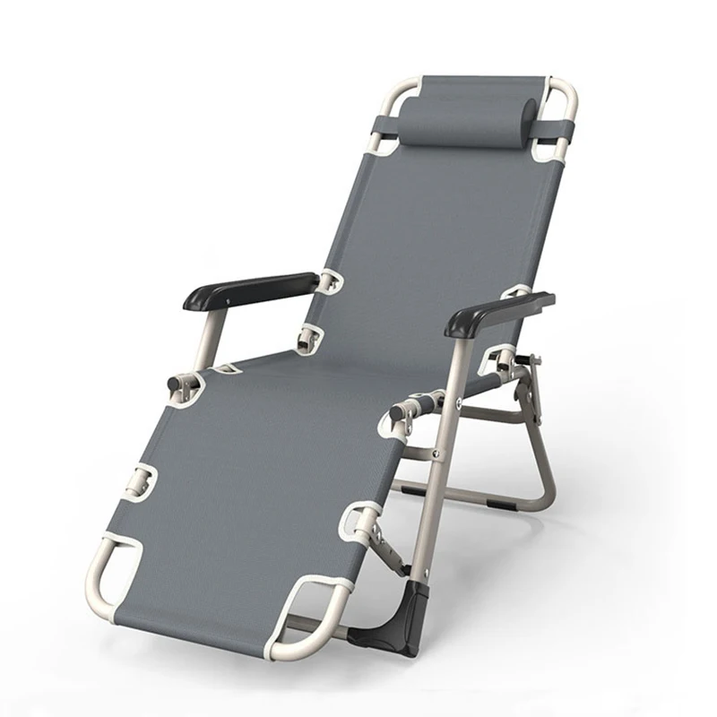 Outdoor Beach Chair Foldable Office Lunch Recliner Portable Office Chair Bed Modern Simple Single Lazy Sofa Chair Furniturer