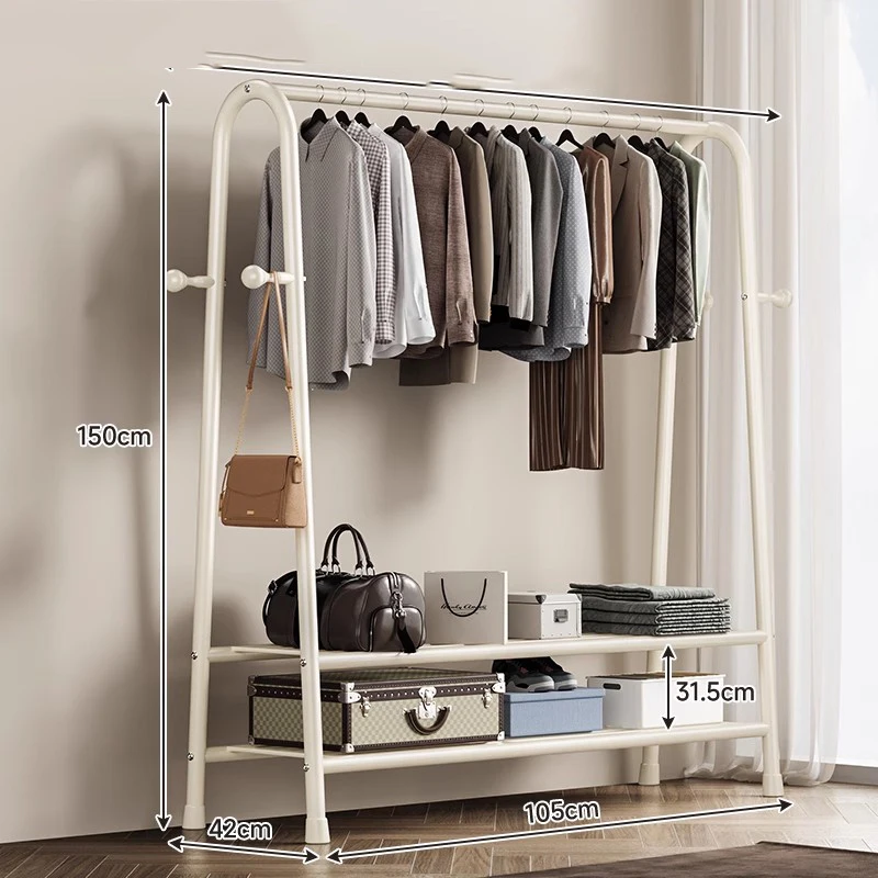 

Floor Wooden Coat Racks Wardrobes Wall Storage Space Saving Organizer Coat Racks Bedroom Nordic Perchero Lounge Suite Furniture