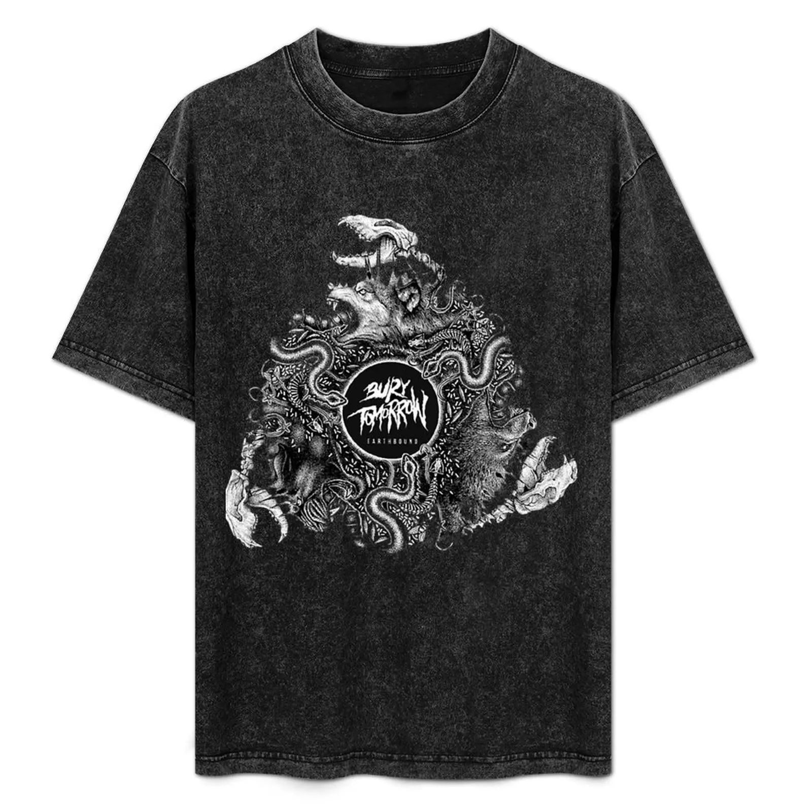 

Bury Tomorrow Best Logo T-Shirt Retro Style Print Casual Top
