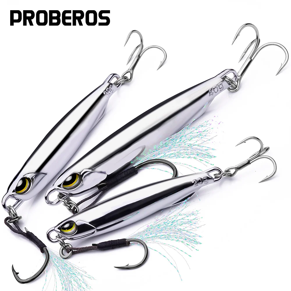 غرق بعيد الصب القفز الطعم المعادن تهزهز الطعم 15 جرام 20 جرام 30 جرام 40 جرام الماكريل الاصطناعي الأسماك الصلبة إغراء ملعقة سبينيربايت لصيد الأسماك #1