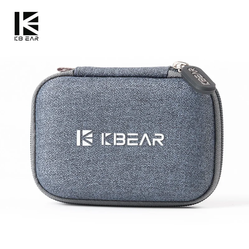 KBEAR Case Earphones Headset Accessories Protable Bag Storage Package Cases for KBEAR KZ Moondrop Cable Headphone Monitor Iems