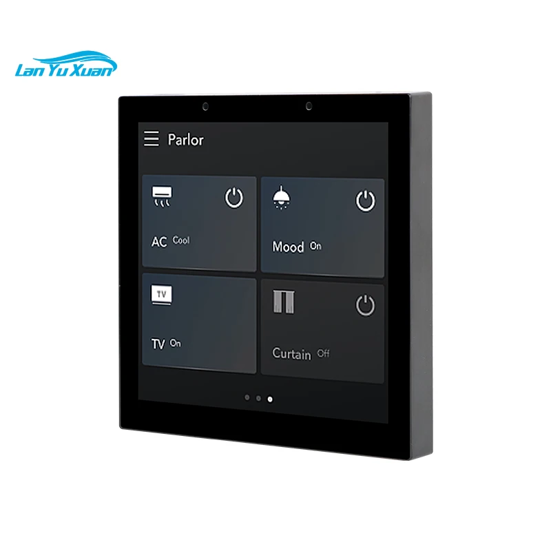 

Tuya Smart Home Devices 4 Inch Multi-functional Touch Screen Control Panel Central Controller For Intelligent Scenes panel