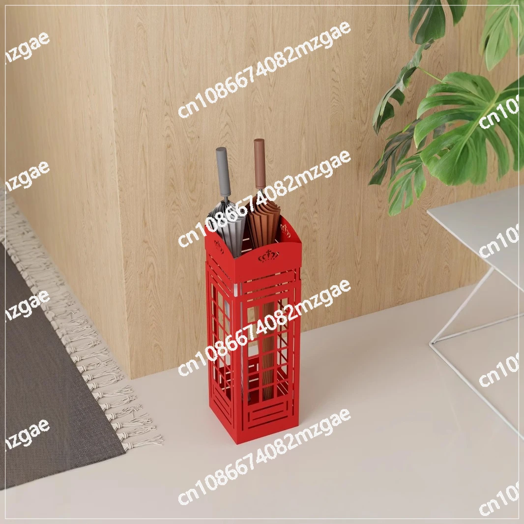 Umbrella bucket Home living room Phone booth Commercial umbrella stand Hotel lobby entrance Umbrella storage bucket style rain