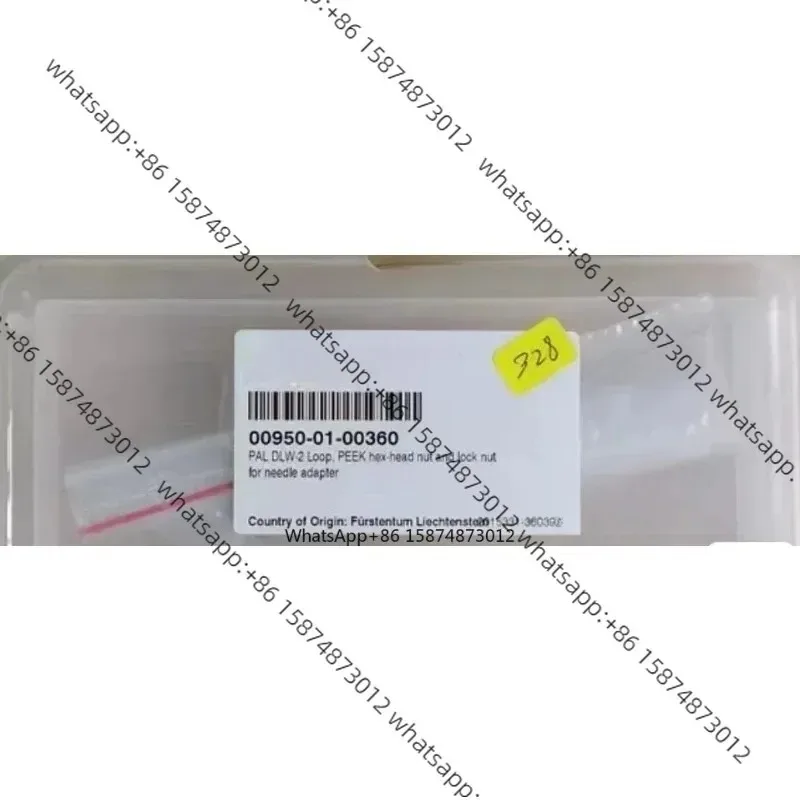 

For The rmo 00950-01-00360 PAL DW-2 Loop PEEK Hex-Head Nut And lo ck Nut For Ne Edle Adapier