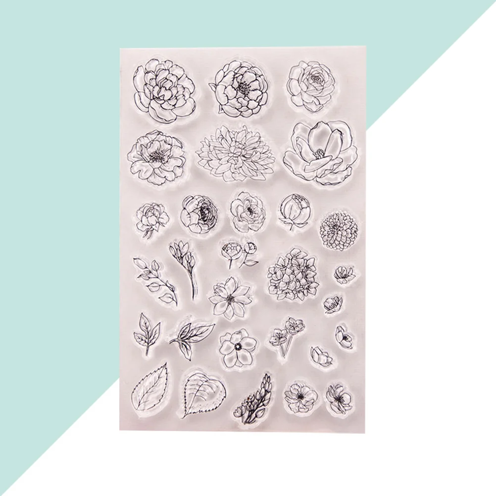 

Clear Stamp Bird Dandelion Flower Cling Stamp Scrapbooking Seals Transparent Stamps for Scrapbooks DIY Decoration Flower Sticker