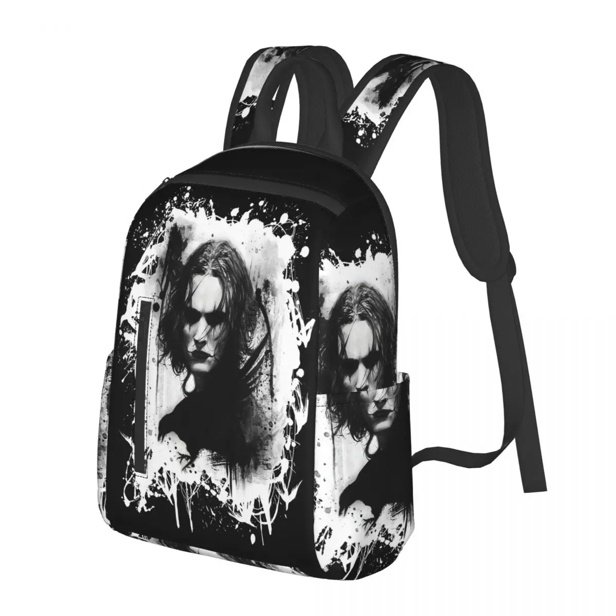 

Eric Draven The Crow Студенческий рюкзак Школьная сумка Походный дорожный рюкзак для мужчин и женщин Модная сумка для книг Сумки на плечо