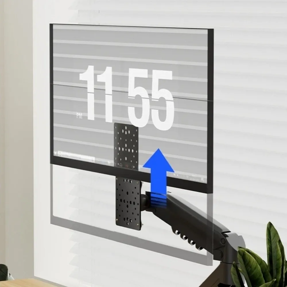 Non-Mounting Computer Display Rack Metal Adjustable Display Bracket Monitor Lifting Durable Hanging Bracket For 13-27 Inches