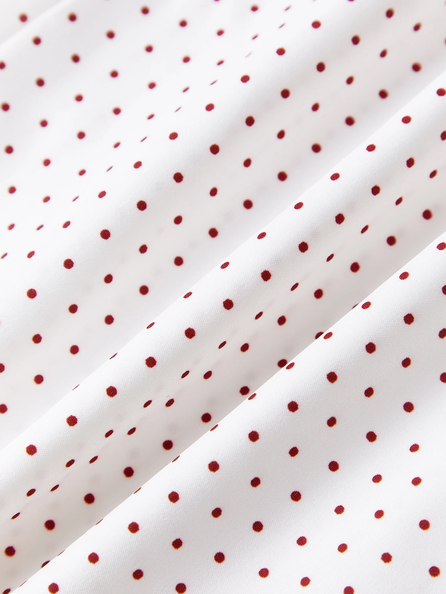 Stijlvolle capribroek met stippen voor dames, trendy casual loungebroek met ruches en trekkoord en handige zakken