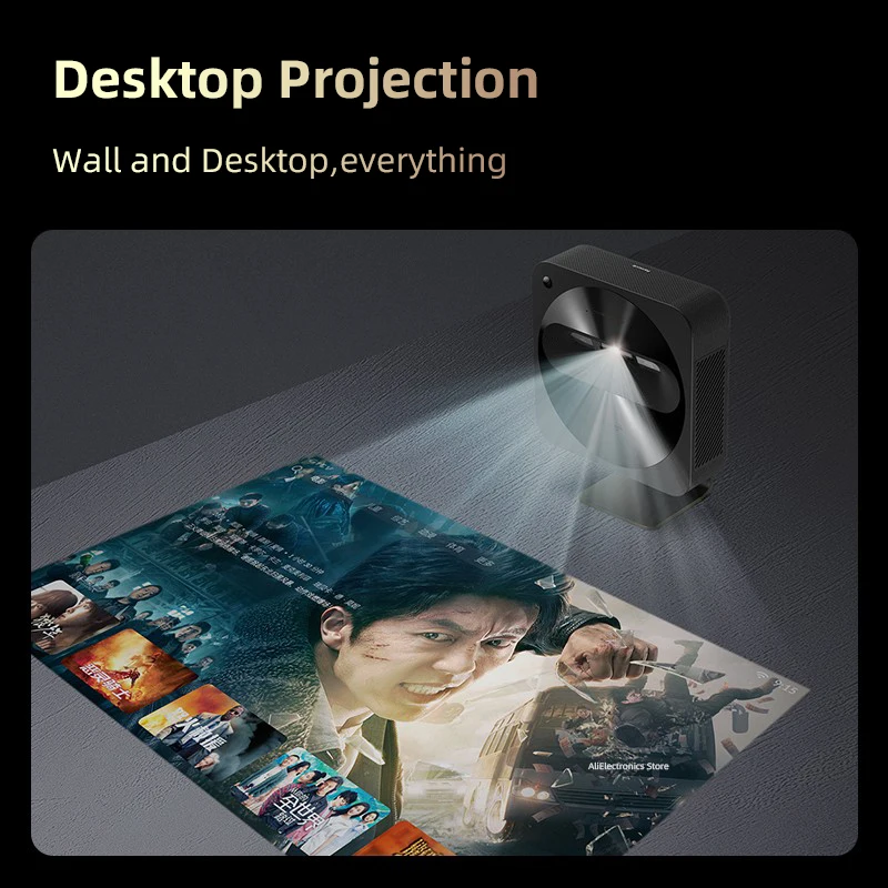 Fengmi R1 Nano R1C Nano UST 1080P Projector Ultra Short Throw Cinema Smart HDR Video Beamer voor Home Theater