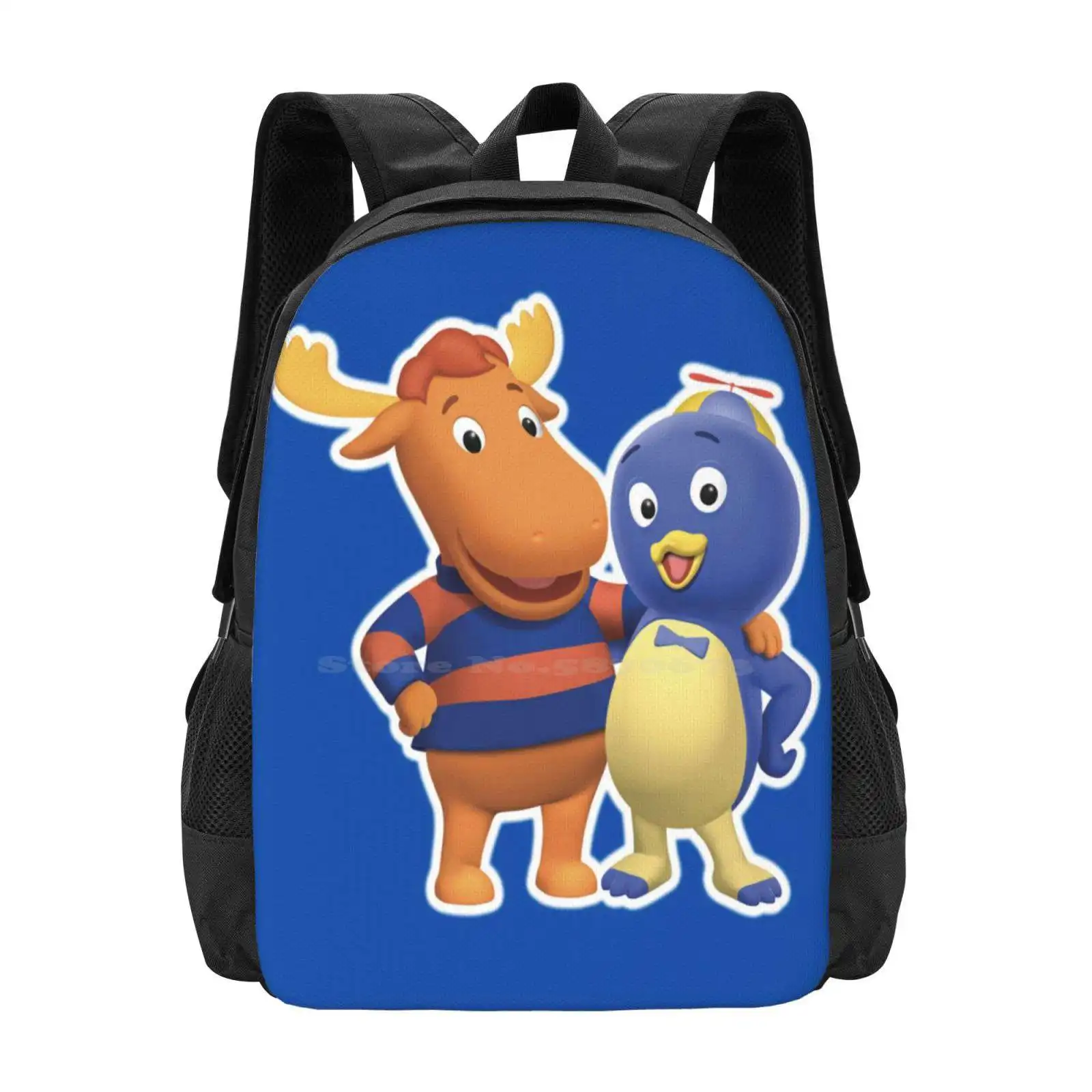 The Backyardigans Tyrone And Pablo Hot Sale Schoolbag Backpack Fashion Bags The Backyardigans Company The Backyardigans All The