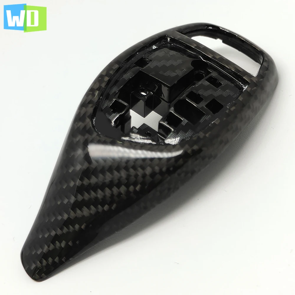 

LHD Real Carbon For BMW F20 F80 F82 F83 F10 F85 F86 F12 F16 F30 2 3 4 5 Series GT Car Gear Shift Lever Cover Sticker Panel Trim