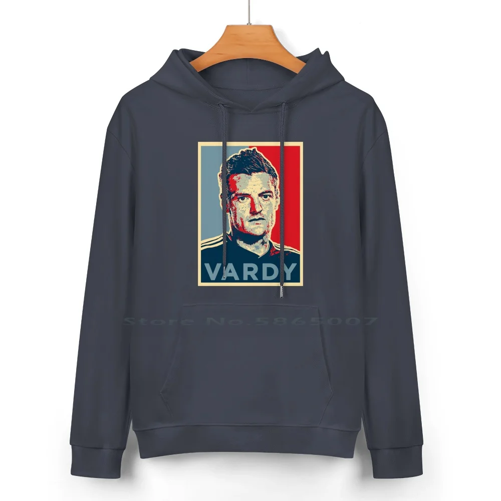 Jamie Poster Cotton Hoodie Sweater 24 Colors Epl Striker Jamie Vardy The Foxes Leicester City Chat Shit Get Football Soccer